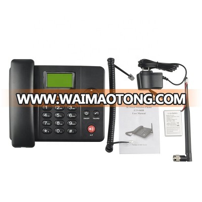 Manufacturer FM Radio/SMS fwp 3g landline phone with sim card slot